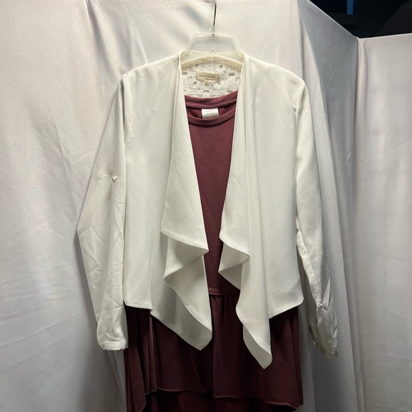 White open front Jacket - Picture 2 of 5